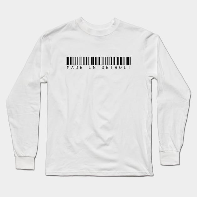 Made in Detroit Long Sleeve T-Shirt by Novel_Designs